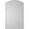 Ekena Millwork Arch Top Surface Mount PVC Gable Vent: Functional, w/ 2"W x 2"P Brickmould Sill Frame, 22"W x 34"H GVPAR22X3403SF - alternate 3